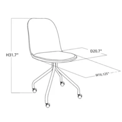 Rolling Kids' Desk Chair - Pillowfort™ -Home Decor Shop GUEST c506529f 509a 4830 adac 351a76fbb9d6