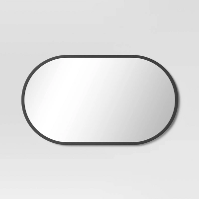 16" X 28" Metal Oval Pill Mirror - Project 62™ 6 16" X 28" Metal Oval Pill Mirror - Project 62™ - Image 6
