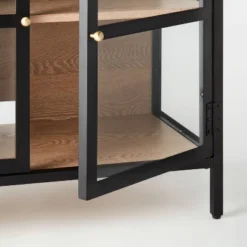 Crystal Cove Glass TV Stand For TVs Up To 59" - Threshold™ Designed With Studio McGee -Home Decor Shop GUEST d7fbde89 0a6e 4100 a386 891e235e63ea