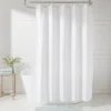 Dyed Clipped Diamond Shower Curtain White - Threshold™