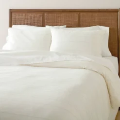 Fine Stripe Duvet & Sham Set Twilight Taupe/Sour Cream - Hearth & Hand™ With Magnolia -Home Decor Shop GUEST d97804e0 8bdc 4eb6 ac58 edbed2ee570c