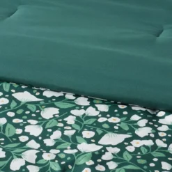 Floral Printed Microfiber Reversible Comforter & Sheets Set Dark Green - Room Essentials™ 9 Floral Printed Microfiber Reversible Comforter & Sheets Set Dark Green - Room Essentials™ -Home Decor Shop GUEST df79204e d53f 4796 9fc1 6fecf011d658