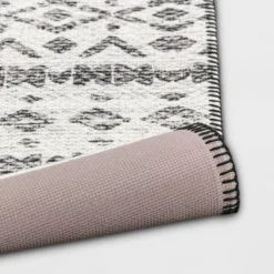 Diamond Printed Accent Aztec Rug Black - Opalhouse™ 7 Diamond Printed Accent Aztec Rug Black - Opalhouse™ -Home Decor Shop GUEST e3046680 f1c2 4786 85e6 13127e4d5137