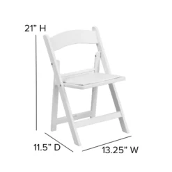 Flash Furniture 10 Pack Kids White Resin Folding Event Party Chair With Vinyl Padded Seat -Home Decor Shop GUEST e3dd344f f13d 4d40 a515 6f912b8a5a07
