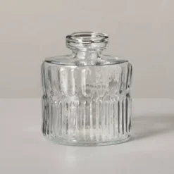 Ribbed Clear Glass Bud Vase - Hearth & Hand™ With Magnolia -Home Decor Shop GUEST e982acbd e5d8 4e5c 91ef 3f47a5268ba4