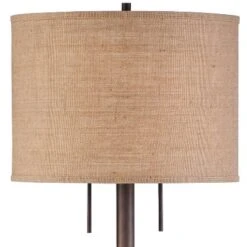 Possini Euro Design Garth Modern Floor Lamp Standing 63 1/2" Tall Oil Rubbed Bronze Burlap Fabric Drum Shade For Living Room Bedroom Office House Home 9 Possini Euro Design Garth Modern Floor Lamp Standing 63 1/2" Tall Oil Rubbed Bronze Burlap Fabric Drum Shade For Living Room Bedroom Office House Home -Home Decor Shop GUEST eb1d5f9f 3c53 4a30 8ea3 da94abf22b1f