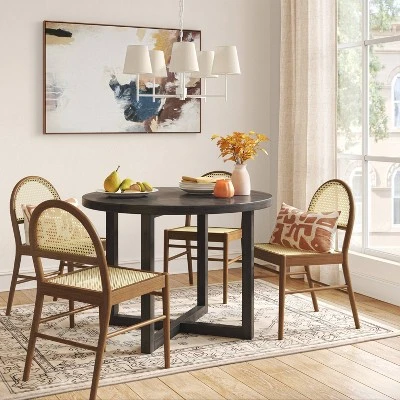 Plush Persian Style Area Rug Cream - Threshold™ 1 Plush Persian Style Area Rug Cream - Threshold™