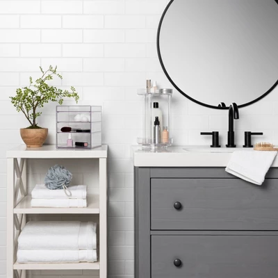 Spinning Turntable Makeup Organizer Clear - Brightroom™ 1 Spinning Turntable Makeup Organizer Clear - Brightroom™