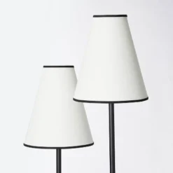 2-Head Floor Lamp With Trimmed Shade Black (Includes LED Light Bulb) - Threshold™ Designed With Studio McGee -Home Decor Shop GUEST f035995d f7b3 4db1 a0dd 1617e77b28a8