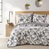 Tanzie Black Quilt Set - Black & White - Levtex Home