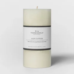 Pillar Candle Soft Cotton White - Threshold™ 9 Pillar Candle Soft Cotton White - Threshold™ -Home Decor Shop GUEST f4713196 2100 4643 9a46 22b33129a00c
