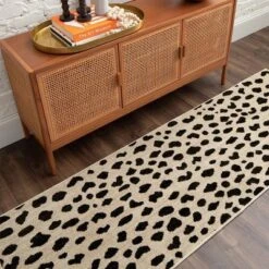 Daffodil Leopard Print Woven Rug - Threshold™ -Home Decor Shop GUEST fd7ce3b6 e6f3 40a7 83d7 ec02ffd3ec0b